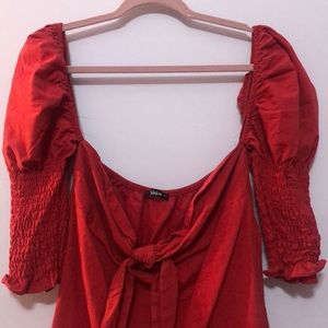 Red shein dress